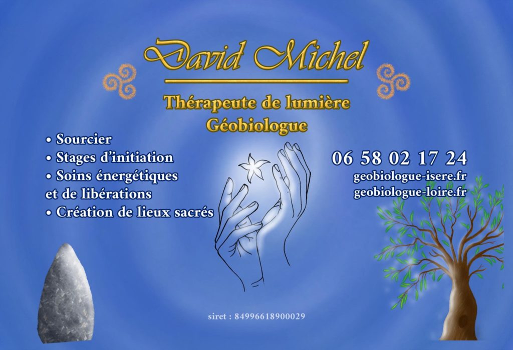 DAVID MICHEL GÉOBIOLOGUE